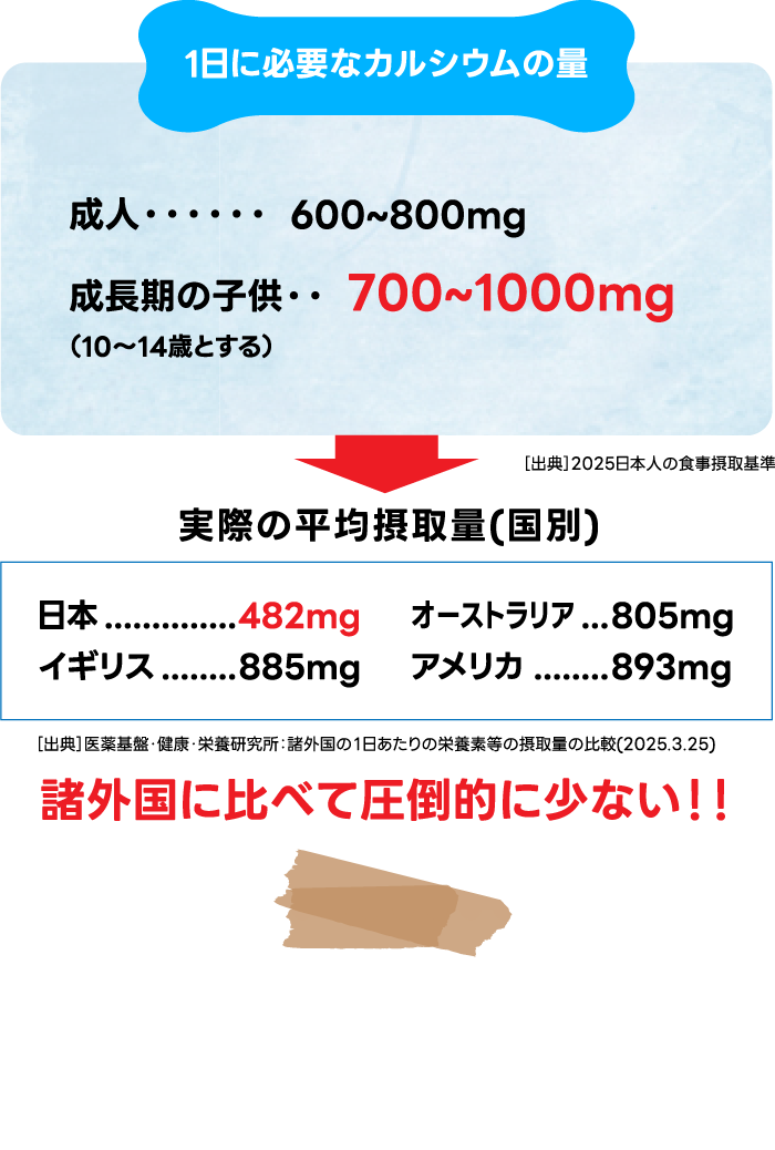 骨は20歳前後まで成長し骨密度を高められます